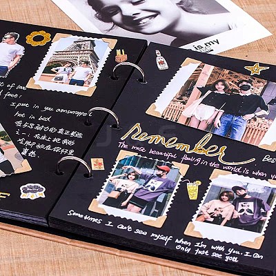 DIY Felt Scrapbook Photo Album DIY-CP0001-77B-02-1