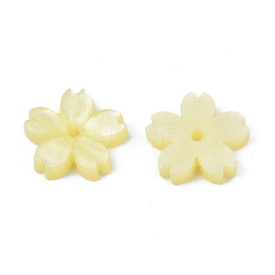 Opaque Acrylic Beads LS-SACR-S273-31G-1