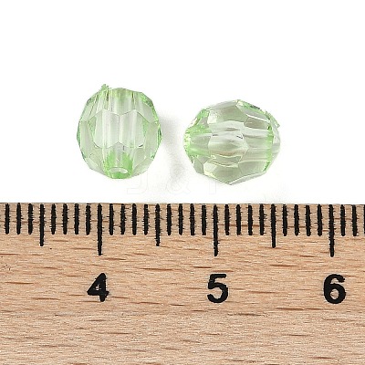 Transparent Acrylic Beads OACR-Q015-01G-1
