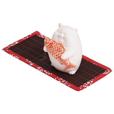 Cat & Fish Incense Burners PW-WG051BB-01-1