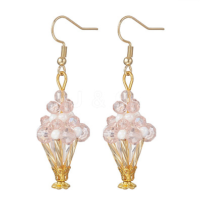 Glass Dangle Earrings EJEW-MZ00713-02-1