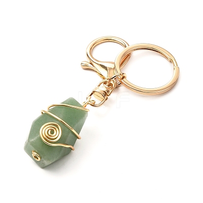 Natural Gemstone Keychain KEYC-JKC00269-1