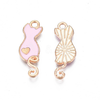 Alloy Enamel Pendants ENAM-S115-144D-1