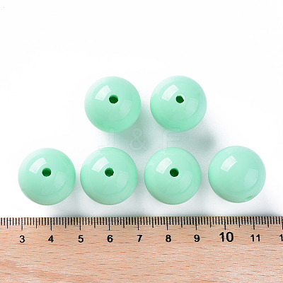 Opaque Acrylic Beads X-MACR-S370-C20mm-A05-1