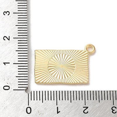Graduation Season Alloy Enamel Pendants ENAM-R147-08D-G-1