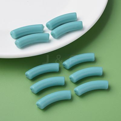 Opaque Acrylic Beads MACR-S372-002B-15-5209-1