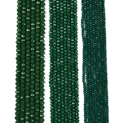 Opaque Solid Color Imitation Jade Glass Beads Strands EGLA-A044-P6mm-D09-1