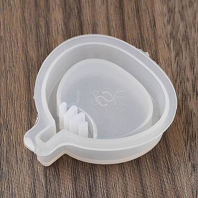 Fan Pendant DIY Silhouette Silicone Molds DIY-Z040-01B-1