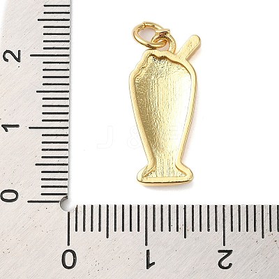 Rack Plating Brass Enamel Pendants KK-S372-03B-02-1