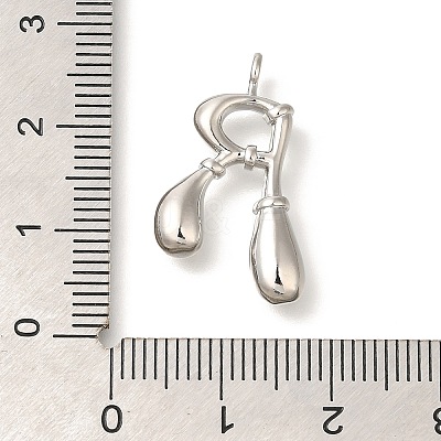 Rack Plating Brass Pendants KK-I722-08P-R-1