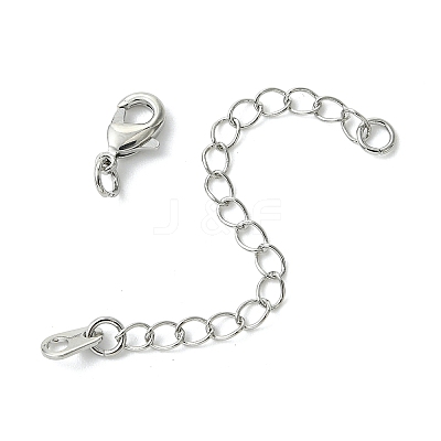 SHEGRACE Brass Curb Chain Extender XGR0149P-164P-1