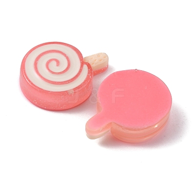 Resin Cabochons RESI-WH0035-07I-1