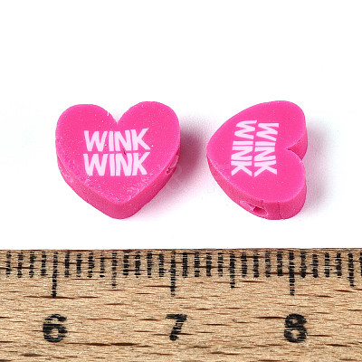 Handmade Polymer Clay Beads CLAY-T023-11A-1