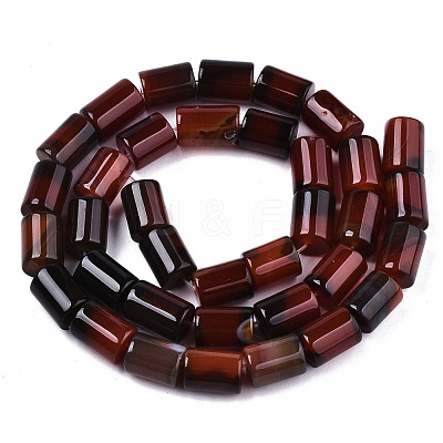 Natural Agate Beads G-T131-71-1