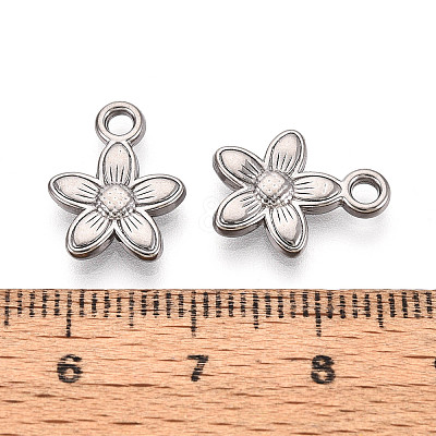 Non-Tarnish 304 Stainless Steel Charms STAS-N103-112P-1