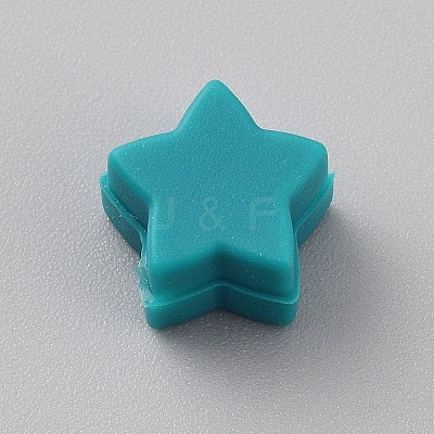 Star Silicone Focal Beads SIL-TAC0008-08N-1