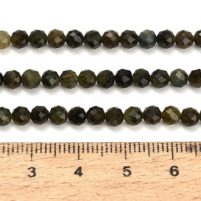 Natural Green Tourmaline Beads Strands GG-CBAA9B4-B01-03B-1