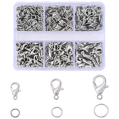 Zinc Alloy Lobster Claw Clasps DIY-YW0016-11B-1
