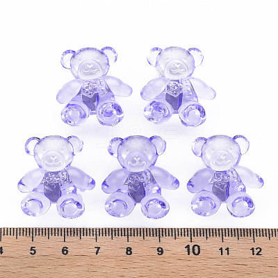 Transparent Acrylic Beads MACR-S373-71-B06-1