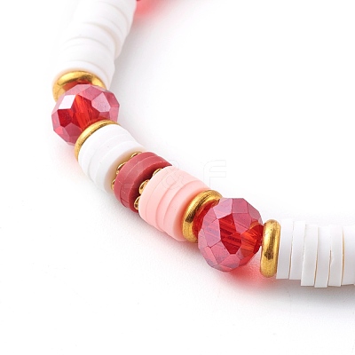 Stretch Beaded Bracelets Sets BJEW-JB06201-1