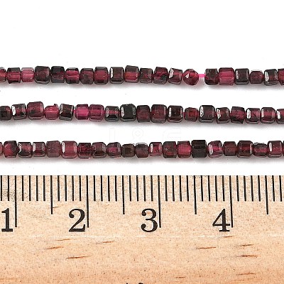 Natural Garnet Beads Strands G-RM25319-A02-2x2mm-1