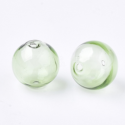 Handmade Blown Glass Beads BLOW-T001-32B-05-1