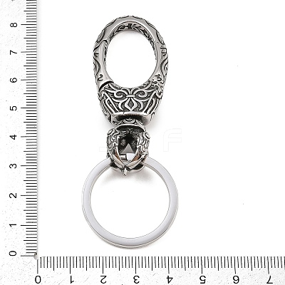 316 Surgical Stainless Steel Keychains STAS-Z165-04AS-1