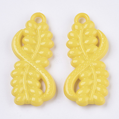 Opaque Acrylic Pendants SACR-N008-062-1