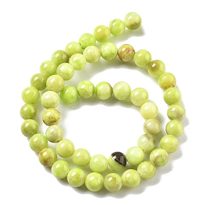 Natural Persian Jade Beads Strands G-A255-A02-02B-1