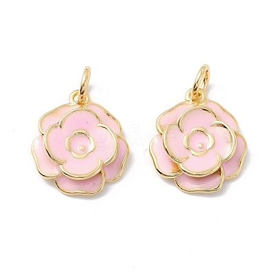 Rack Plating Brass Pendants KK-I684-05G-03-RS-1