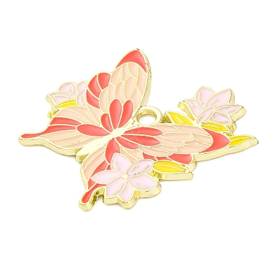Alloy Enamel Pendants ENAM-C024-01F-01LG-1
