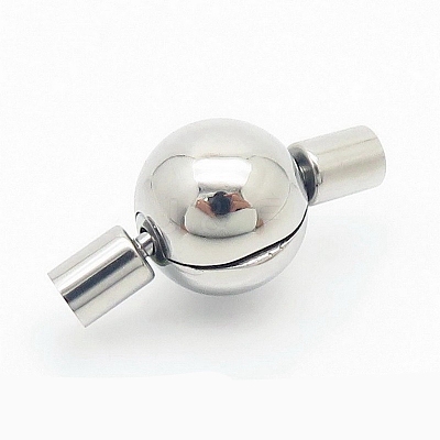 304 Stainless Steel Box Clasps PW-WGA375E-06-1