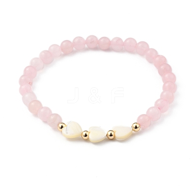 Stretch Beaded Bracelets BJEW-JB05403-02-1