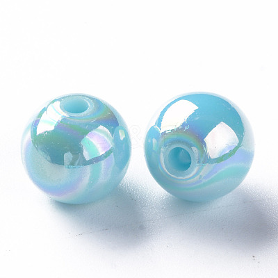 Opaque Acrylic Beads X-MACR-S370-D12mm-A07-1