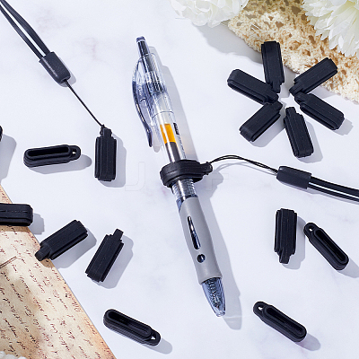 DIY Anti-lost Electronic Stylus & Lighter Pendant Necklace Making Kit AJEW-GF0007-86-1