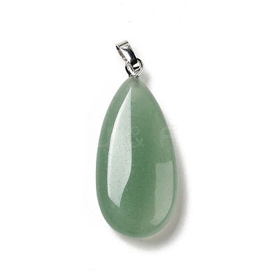 Natural Green Aventurine Pendants G-P474-01P-13-1
