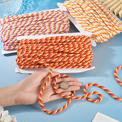 60M 3 Colors 3-Ply Twisted Macrame Polyester Cord OCOR-TA0003-48D-1