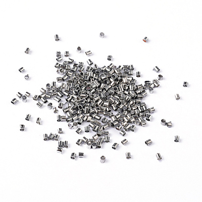 Brass Crimp Beads E001-NF-1