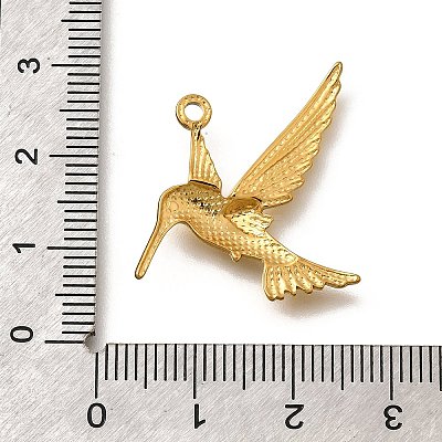 304 Stainless Steel Pendants STAS-E545-01G-1