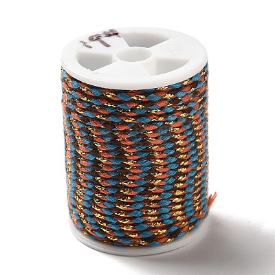 4-Ply Polycotton Cord with Metallic Thread OCOR-Z003-D105-1