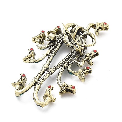 Hydra Enamel Pins LS-JEWB-E041-07AB-04-1