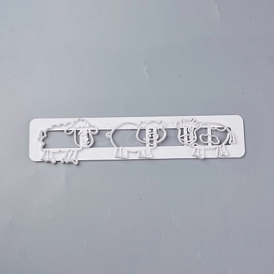 Food Grade Plastic Cookie Cutters DIY-L020-20-1
