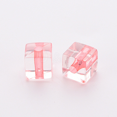 Transparent Acrylic Beads TACR-S154-12A-52-1