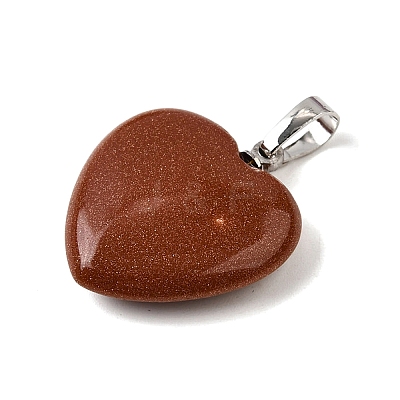 Synthetic Goldstone Pendants G-G956-B15-FF-1