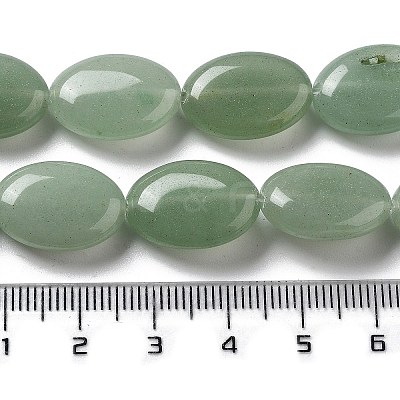 Natural Green Aventurine Beads Strands G-P528-M25-01-1