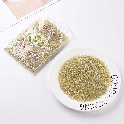 (Repacking Service Available) Round Glass Seed Beads SEED-C016-3mm-162-1