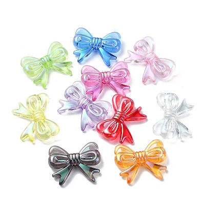 Transparent Acrylic Beads OACR-E033-11-1