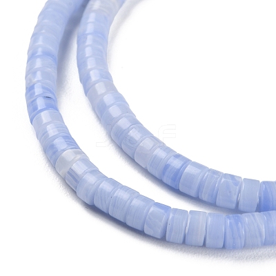 Synthetic Blue Lace Agate Beads Strands G-M401-D02-1