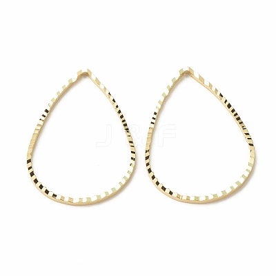 Brass Linking Rings KK-F831-017E-G-RS-1
