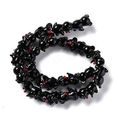 Handmade Lampwork Beads LAMP-F020-02-1